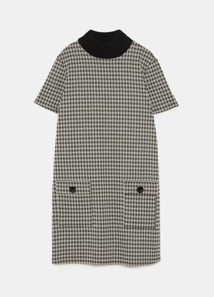 Платье женское клетка от zara