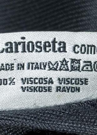 Moschino большой черный шарф платок шаль (оригинал) 190х56см.9 фото