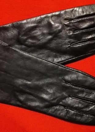 Перчатки из мягкой кожи с шелковой подкладкой jasmine silk2 фото