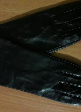Перчатки из мягкой кожи с шелковой подкладкой jasmine silk6 фото