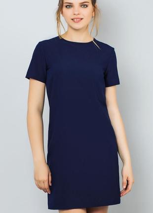 Сукня щоденне👗плаття футляр💃синє плаття🔥🌷