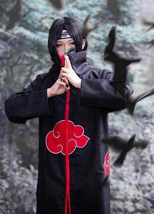 Косплей наруто плащ акацуки облако