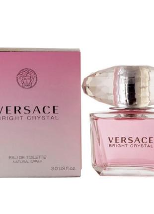 Версаче брайт кристал 90 мл оае туалетна вода versace bright crystal 90 ml версаче кристал3 фото