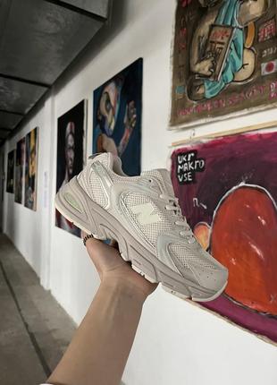 Кроссовки new balance 530 light beige