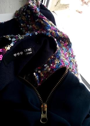 🌿  распродажа 🌿  воздушное платье лиф в пайетках м-л tfnc london1 фото