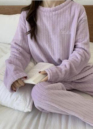 Теплая мягкая пижама2 фото