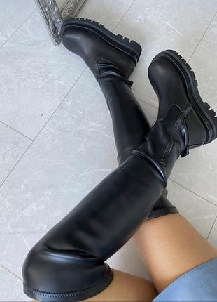 Ботфорди bottega veneta 40р.