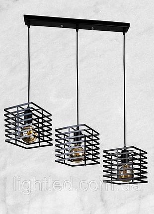 Люстра на три кубика