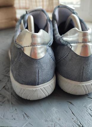 Кожаные кроссовки gabor, 38,5 р, 24,7 см3 фото