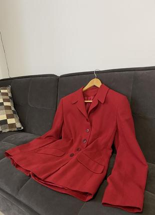 Вінтажний червоний піджак richards