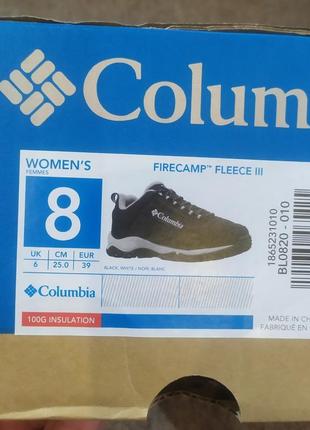 Кроссовки женские columbia firecamp fleece ii bl0820-01010 фото