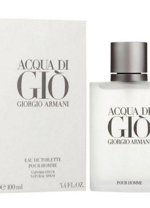 Giorgio armani acqua di gio pour homme туалетна вода 100 ml армані аква ді джио пур хом чоловічі духи парфум2 фото