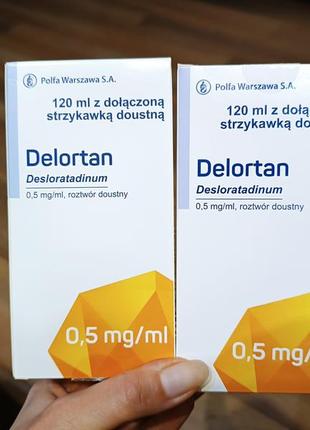 Delortan антиалергійний препарат