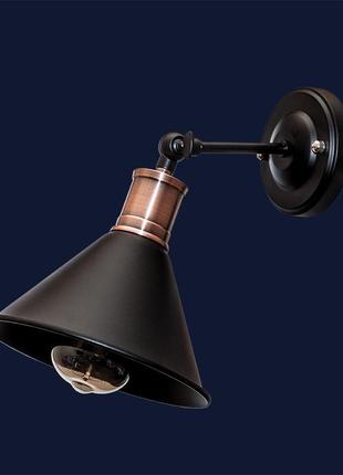 Бра в стиле лофт 707w102f3-1 bk