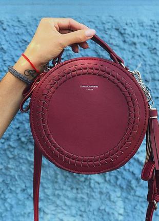 Сумка на довгій ручці cross-body сумочка трендова і стильна кроссбоди david jones