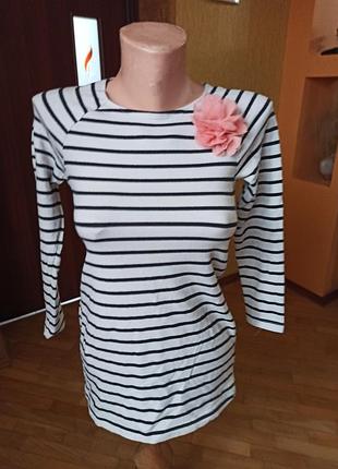 Коттоновая блуза фирмы h&m