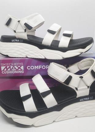 Стильные сандалии босоножки skechers max cushioning оригинал