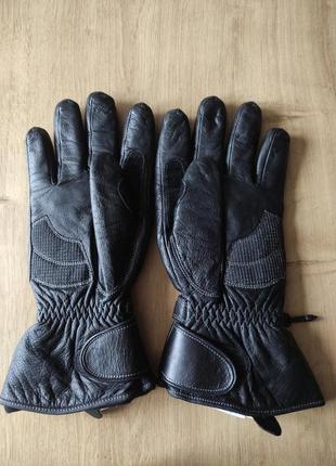 Мужские кожаные мотоперчатки , германия, р.9(l).2 фото