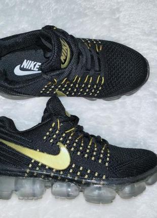 Nike черные кроссовки 20см