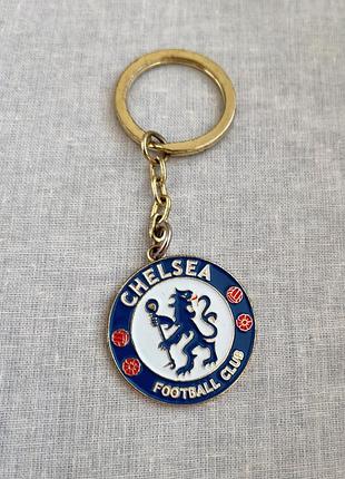 Chelsea football club брелок эмблема, из металла