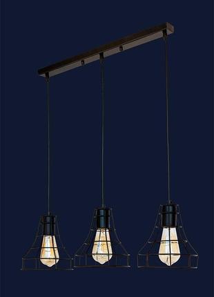 Люстра в стиле лофт 7528876f-3 bk (500)