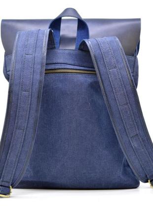 Рюкзак унісекс мікс тканини канваc і шкіри kkc-9001-4lx tarwa3 фото