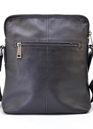 Кожаная мужская сумка через плечо ga-1048-3md tarwa в коже "чероки"3 фото