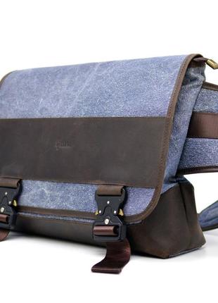 Ексклюзивна чоловіча сумка через плече rk-1737-4lx бренд tarwa