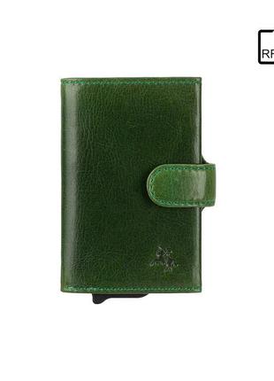 Гаманець-картхолдер visconti vsl59 fireblade (green)