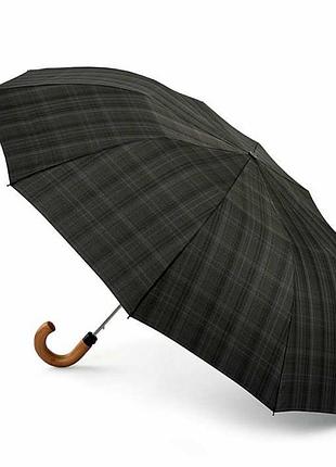Парасолька чоловіча fulton dalston-2 g857 charcoal check (клетка)