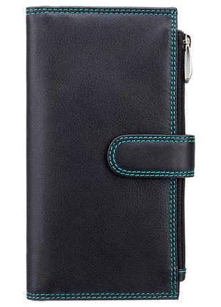 Гаманець жіночий visconti cd23 jade (black aqua)