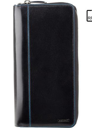 Портмоне дорожнє visconti alp89 alfred (italian black)