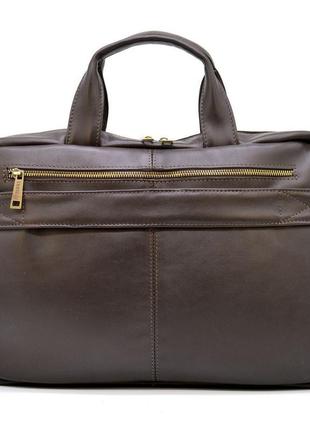 Шкіряна сумка для ділового чоловіка gc-7334-3md бренда tarwa5 фото