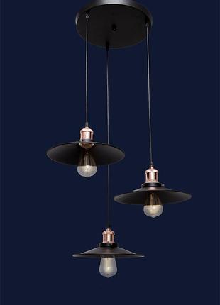 Люстра в стиле лофт 752pb9f2-3 bk (300)