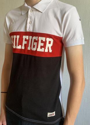 Поло tommy hilfiger denim