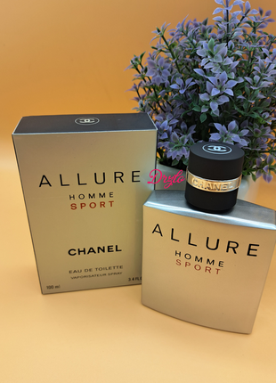 🐈‍⬛оригинал 🐈‍⬛100 мл chanel allure homme sport2 фото