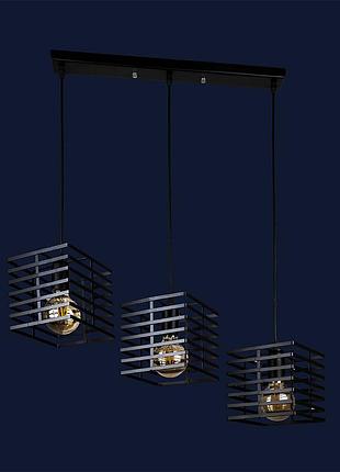 Люстра в стиле лофт 756pr104f-3 bk(500)