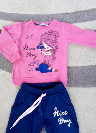 Гарний костюмчик на флісі