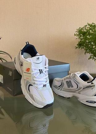 New balance 530 (бело-серые)