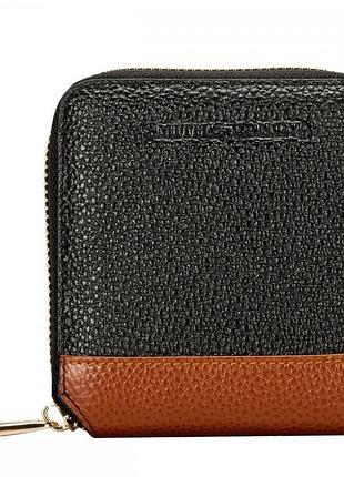 Гаманець жіночий smith & canova 26803 althorp (black-tan)