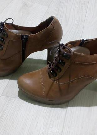 Стильные ботильоны элитного польского бренда bioeco by arka 40 р.