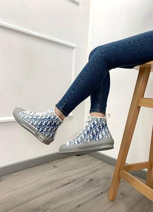 Кросівки dior high grey