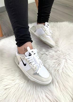 Кроссовки nike dunk low disrupt 2 pale ivory black