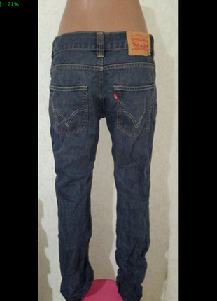 Levi's 511 джинсы slim fit оригинал (w32 l32)2 фото