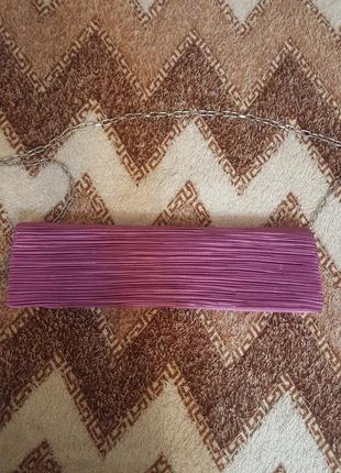 Сумка сумочка клатч фуксия