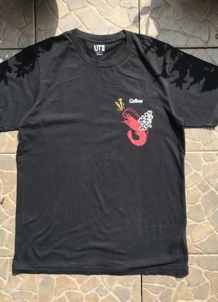 Футболка uniqlo x calbee