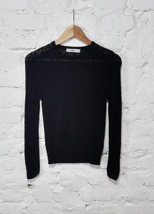 Шикарный джемпер от zara knit3 фото