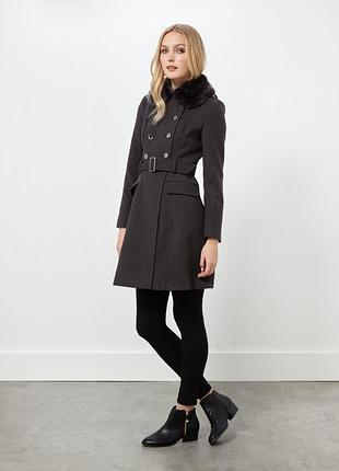 Miss selfridge пальто в стиле милитари