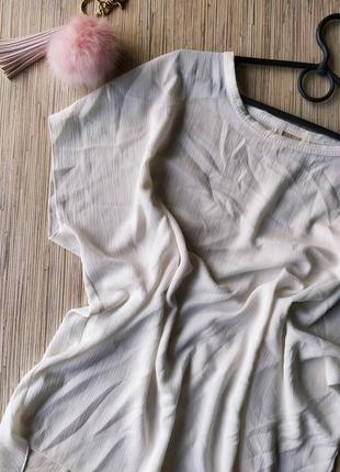 Нежная шифоновая блуза с красивой спинкой2 фото