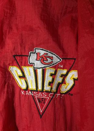 Винтажная куртка nfl kansas chiefs2 фото